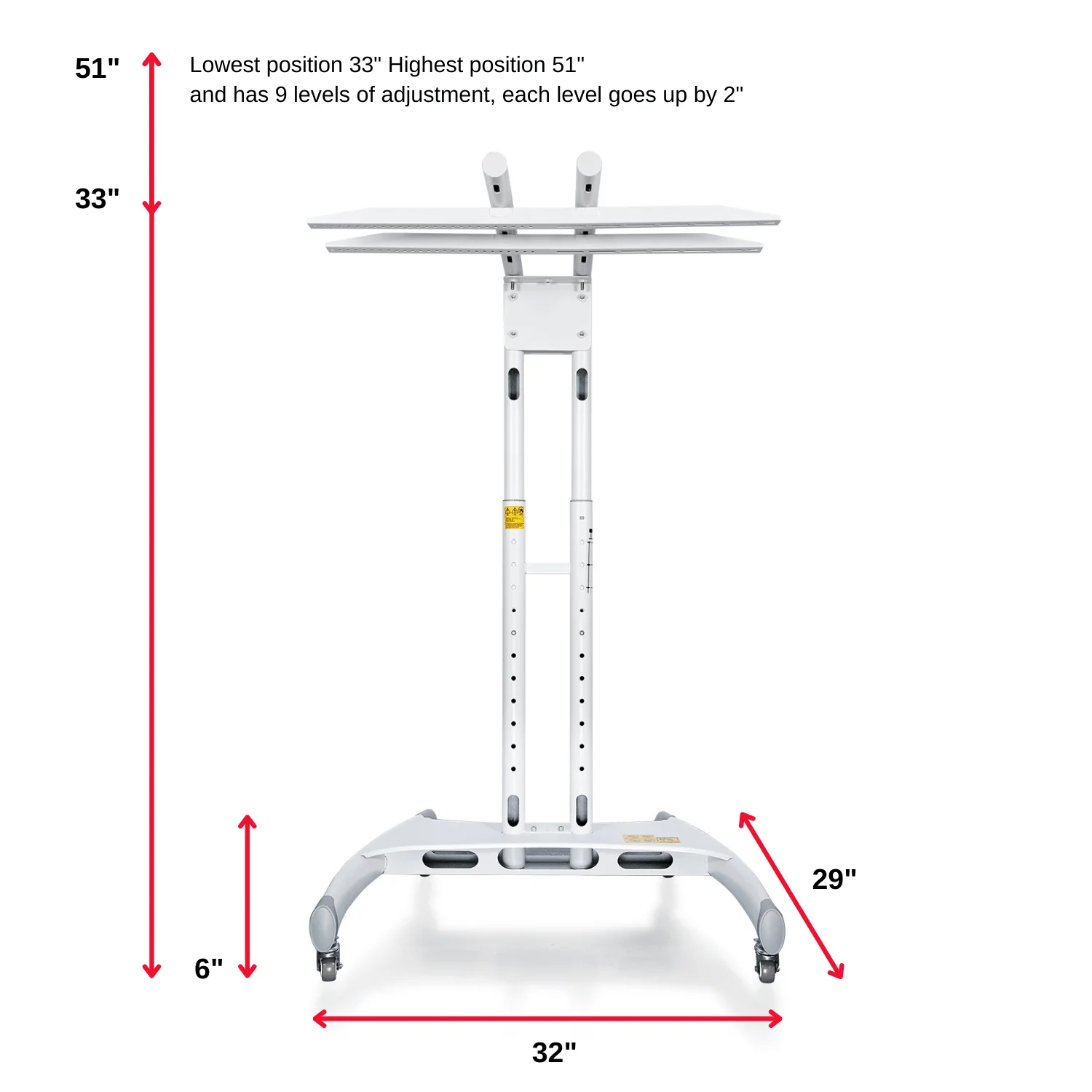Mito Red Universal (Vertical or Horizontal) Stand - Image 3